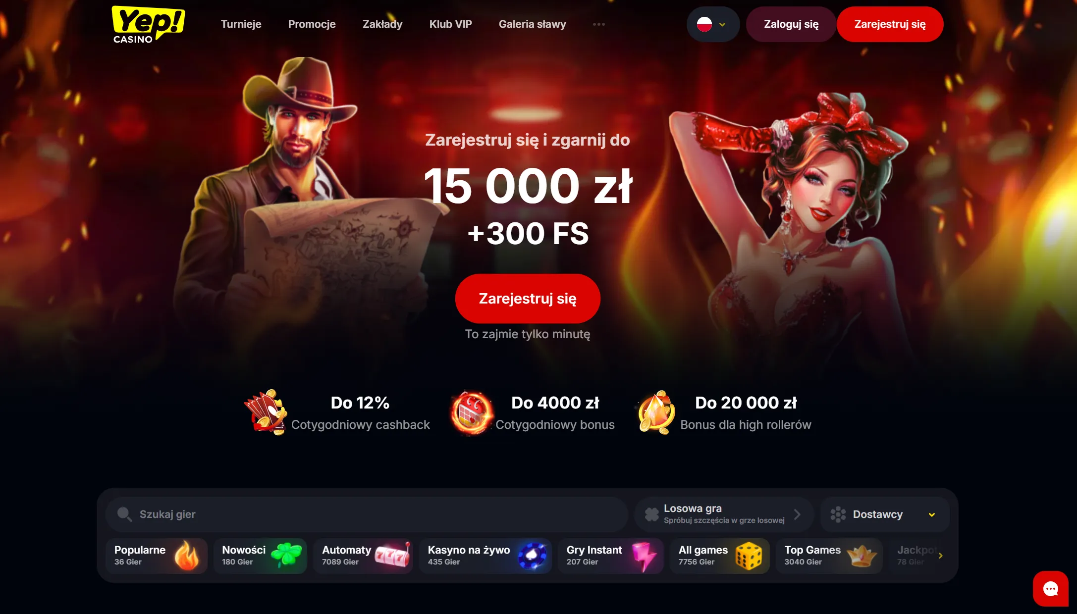 Yep Casino Logowanie – login, aplikacja i dostęp do konta