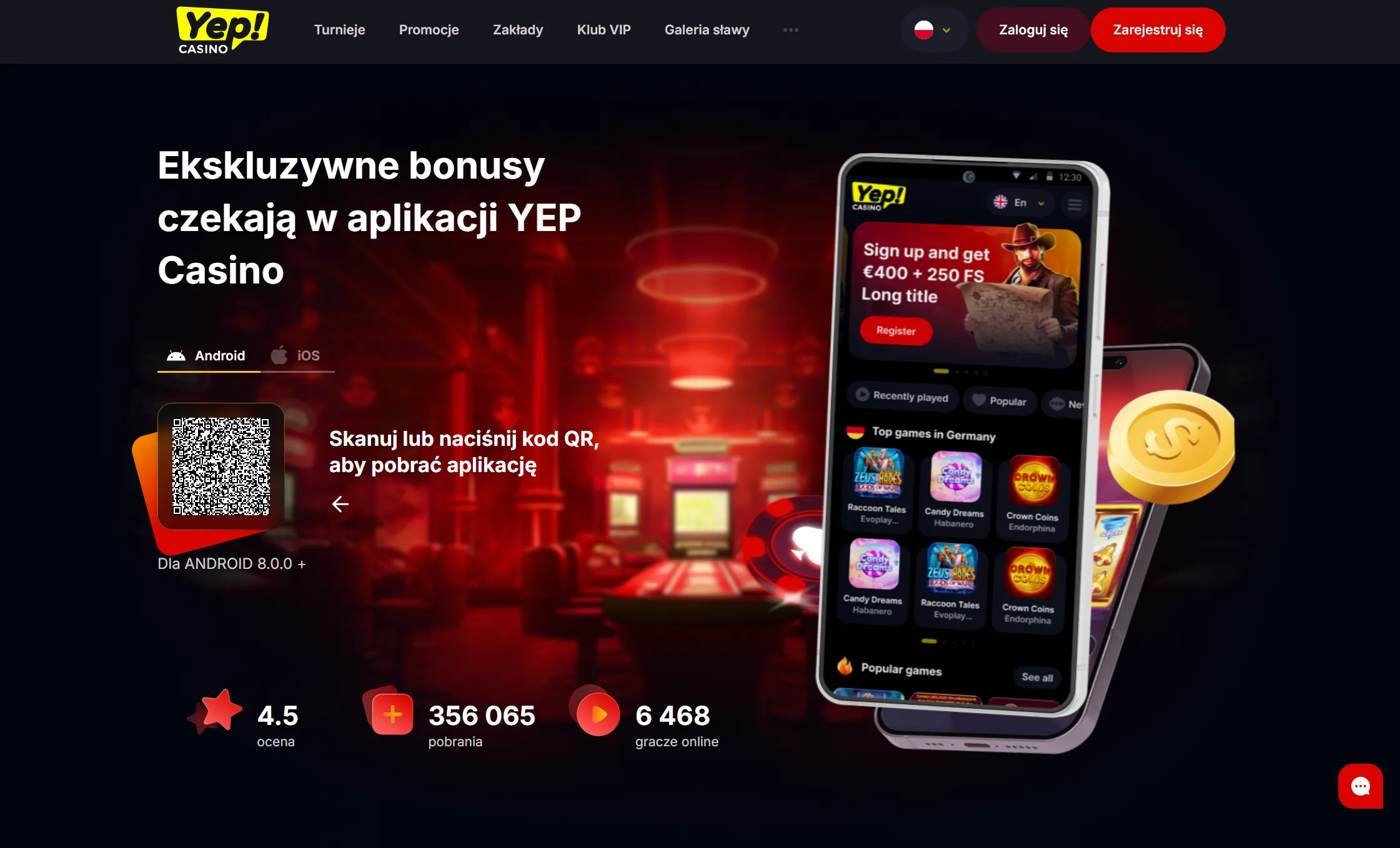 Wersja mobilna: jak działa Yep Casino aplikacja z Yep Casino logowanie